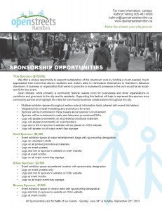 OSH Sponsorship 2012